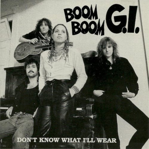 LP cover Don't Know What I'll Wear Boom Boom G. I.