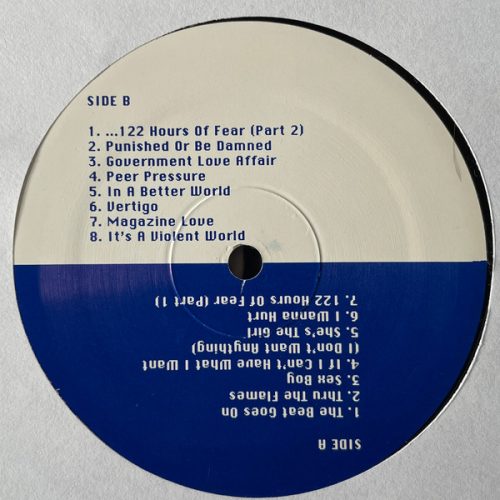 SCREAMERS | Demos 1978-1979 | 12" Unofficial Blue Vinyl LP (2013) (auction) - Image 4