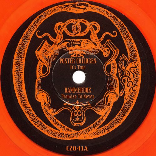TERIYAKI ASTHMA | Various Artists<br> Poster Children-It's True | Hammerbox-Promise To Never  | Superchunk-Sister Tsunami-Punk Means Cuddle<br>  7" VINYL EP (1992) - Image 3