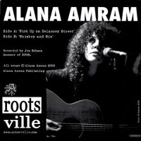 ALANA AMRAN | Pick Up On Delancey Street<br> Whiskey & Gin<br> 7" Translucent Vinyl Single (2008)