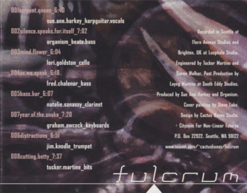 SUE ANN HARKEY | Fulcrum<br> CD (1997) - Image 2