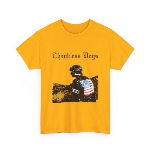 THANKLESS DOGS | Unisex Cotton T- Shirt - Image 4