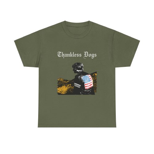 Copy of THANKLESS DOGS Unisex Cotton T-Shirt - Image 17