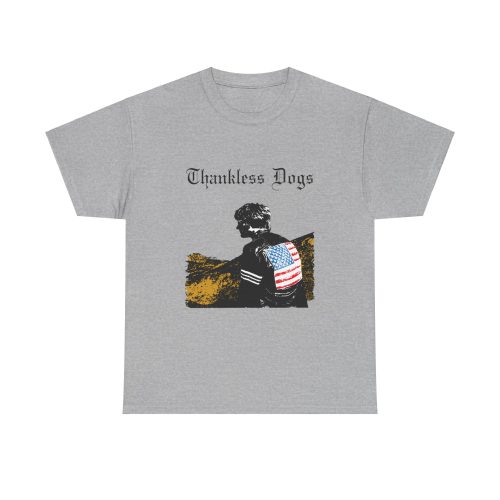 Copy of THANKLESS DOGS Unisex Cotton T-Shirt - Image 9