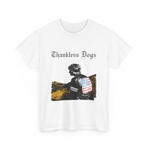 Copy of THANKLESS DOGS Unisex Cotton T-Shirt - Image 3