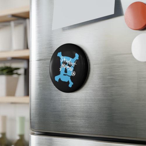 STUDENT NURSE Round Magnet 2.5 inch - Image 3