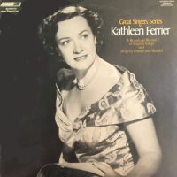 KATHLEEN FERRIER | A Broadcast Recital Of English Songs And Arias By Purcell And Handel<BR> 12" Vinyl LP (1968)