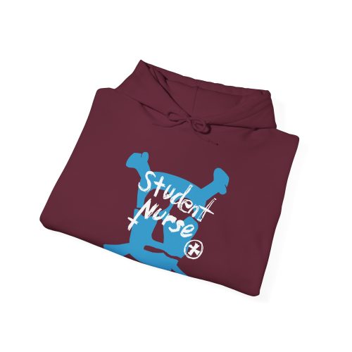 STUDENT NURSE | BAND LOGO | Heavy Blend™ Hoodie - Image 8
