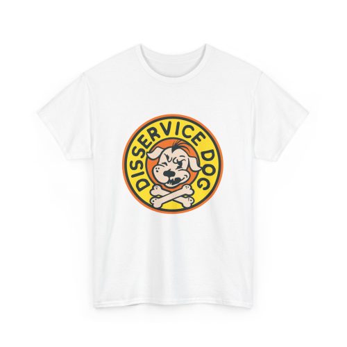 DISSERVICE DOG | 100% COTTON T-SHIRT - Image 3