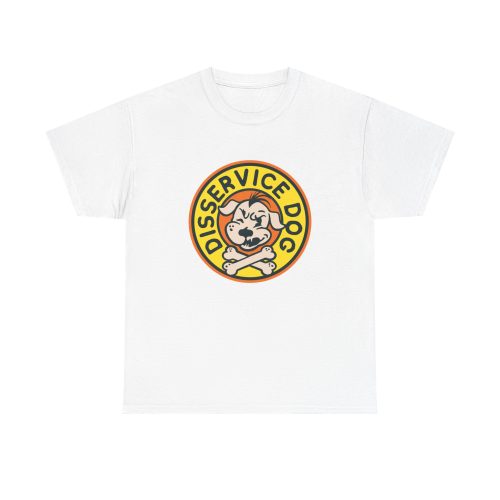 DISSERVICE DOG | 100% COTTON T-SHIRT