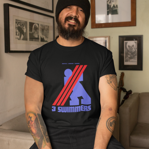 3 SWIMMERS | The Worker<br> 100% Cotton T-Shirt - Image 4