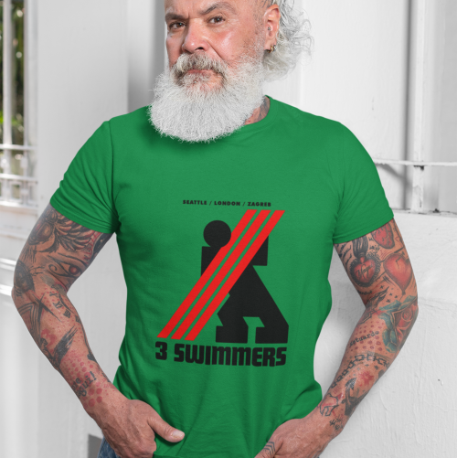 3 SWIMMERS | The Worker<br> 100% Cotton T-Shirt - Image 3