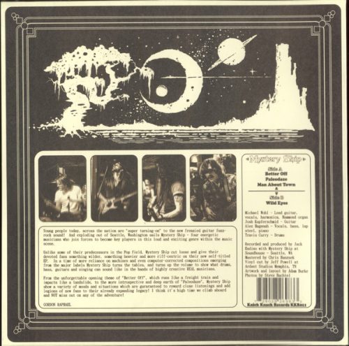 MYSTERY SHIP | Mystery Ship II<br> 12" Vinyl EP (2013) - Image 4