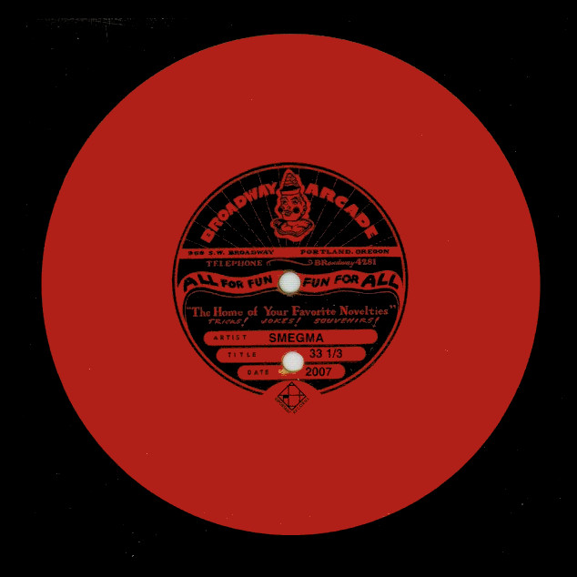 xxxSMEGMA | 33⅓<br> 12" Vinyl LP (2007)