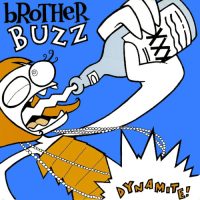 BROTHER BUZZ<BR> Dynamite! | Dust & Guitars | Liars<br> 7" Dark Brown / Purple Vinyl (1992)