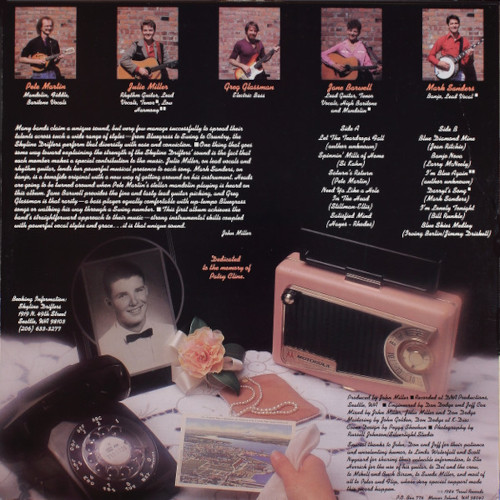 SKYLINE DRIFTERS<BR> Let TheTeardrops Fall<br> 12" Vinyl LP (1984) - Image 2