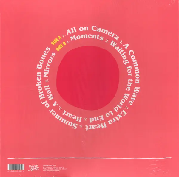 xxx SUN BREAKS<BR> All On Camera<br> 12" Electric Blue Vinyl LP (2018) - Image 2