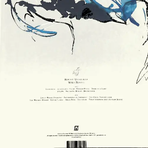 ROCKY VOTOLATO<BR> Wild Heart<br> 12" Galaxy Blue Vinyl LP (2022) - Image 2